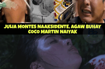 JULIA MONTES NAAKSIDENTE HABANG NASA TAPING,AGAW BUHAY!KALUNOS-LUNOS ANG SINAPIT,COCO MARTIN NAIYAK