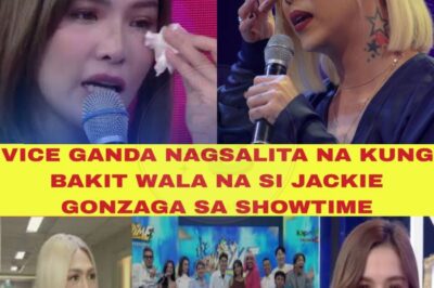 Matinding Rebelasyon! Vice Ganda, Walang Takot na Binunyag ang Nakakagimbal na Totoong Dahilan ng Pagkawala ni Jackie sa Showtime—Isang Pasabog na Insidente sa Likod ng Entablado na Nagdulot ng Pagkagulat at Pag-aalala sa Lahat! Ano ang mga Lihim na Hinaharap ng Showbiz na Hindi Pa Alam ng Nakararami?