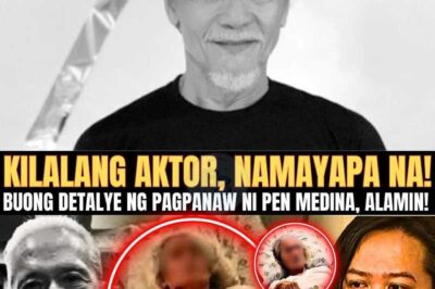 Nakakaloka! Veteran Actor Pen Medina Shocks Everyone with a Bombshell No One Saw Coming — Fans Are Left Speechless and In Tears as He Reveals a Stunning Truth That Has Been Hidden for Years! What’s the Real Story Behind His Shocking Confession?