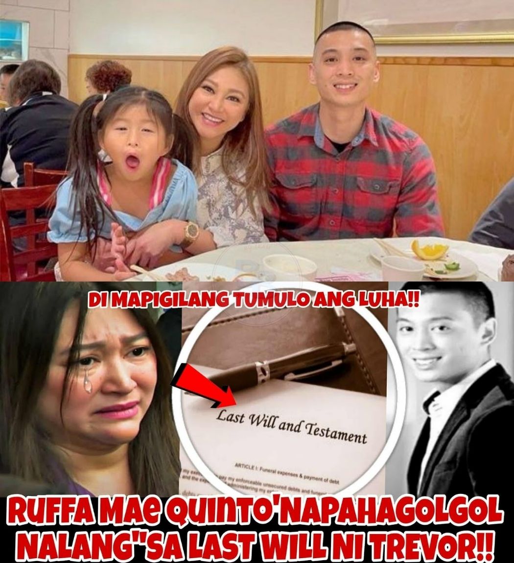 Ruffa Breaks Down in Tears After Reading Trevor’s Last Will — The