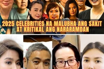 BREAKING: 10 CELEBRITIES NA TAHIMIK NA LUMALABAN SA MALUBHANG SAKIT — NAGDURUSA HABANG NAGPAPASAYA PA RIN SA ATIN, ANG NAKAKALUNGKOT NA KATOTOHANAN!