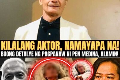 SHOCKING! Veteran Actor Pen Medina’s Sudden Announcement Leaves Fans in Tears—Find Out the Heartbreaking Reason Why!