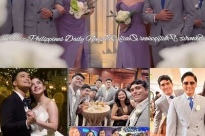 The wedding of Shaira Diaz and Edgar Allan ‘EA’ Guzman was a glamorous affair that captured the hearts of many, not just because of the couple’s undeniable love for each other but also because of the star-studded entourage that stood by their side on their big day.