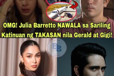 OMG! Julia Barretto NAWALA sa Sarili ng Malamang TUMAKAS sina Gerald at Gigi! Ang Kaganapan na Magpapahulog sa Lahat ng Inaasahan!