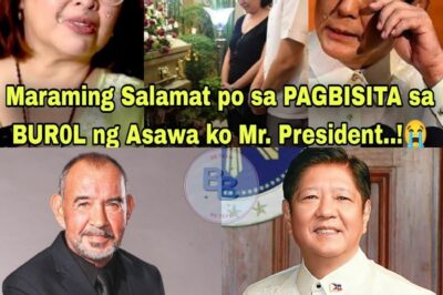 President Bongbong Marcos naging EMOSYONAL ng MAKLAMAY sa Pamilya ni Dante Rivero! Ang Nakakalungkot na Sandali na Magpapahulog sa Lahat ng Puso!”