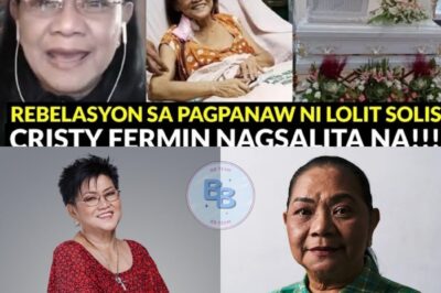 “SHOWBIZ LUNGKOT! Cristy Fermin ISINIWALAT ang TUNAY na CAUSE OF DEATH ni Lolit Solis — Bong Revilla WALANG PIGIL sa PAG-IYAK sa Pagpanaw ng Veteran Columnist!”
