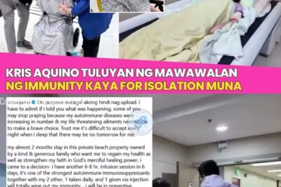“Nakakaalarmang Rebelasyon! Kris Aquino TULUYAN nang Mawawalan ng Immunity Ayon sa Mga Doktor, Publiko Nanawagan ng Panalangin para sa Kanyang Kagalingan at Himala ng Pagpapagaling 🙏💔”