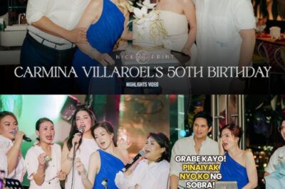 NAKAKATOUCH! Carmina Villaroel PINAIYAK ang Anak at Kaibigan sa kanyang 50th BIRTHDAY Surprise PARTY – Emotions Overflow as Carmina’s Heartfelt Celebration Brings Tears!