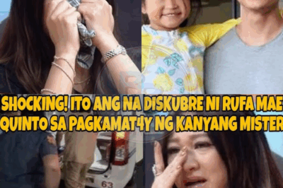 NAKAKAGULAT ANG NADISKUBRE NI RUFA MAE QUINTO SA BIGLAANG PAGKAMAT4Y NG KANYANG MISTER NA SI TREVOR