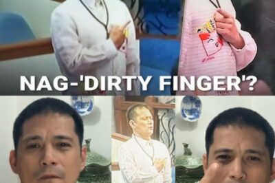 TALAGANG NAGPAMINSANG GALIT! Robin Padilla, INI-ACCUSARANG WALA NG RESPETO SA PAMBANSANG AWIT MATAPOS ANG LITRATO NIYANG NAGPAPAKITA NG KAKAIBANG HAND GESTURE – Robin Padilla, OPISYAL NA NAGSALITA!
