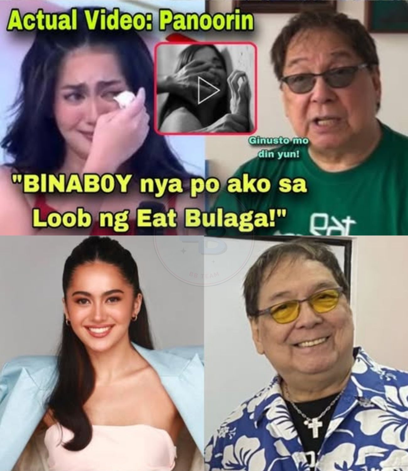 BREAKING Atasha Muhlach Allegedly GROPED by Joey de Leon on ‘Eat