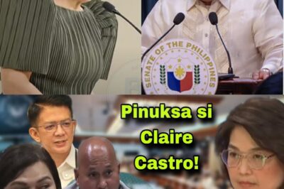 SARA DUTERTE CAUGHT OFF GUARD LIVE ON TV AFTER ATTY. CLAIRE CASTRO’S EXPLOSIVE CRITICISM – A SHOCKING TURN OF EVENTS AS VP DUTERTE IS LEFT SPEECHLESS! With Political Tensions Rising, Senators Chiz Escudero and Bato Dela Rosa Quickly Step In to Defend Her – What Really Happened Behind the Scenes?