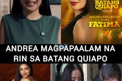 HEARTBREAKING! Andrea Brillantes, Matinding Paalam sa ‘Batang Quiapo’ Na Nagpaiyak sa mga Fans, Nagdulot ng Malaking Kontrobersiya At Mga Lihim na Naglabasan, Shocking Revelations sa Likod ng Kanyang Biglaang Pag-alis!