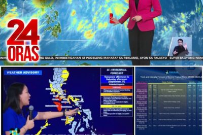 Ang HINDI INAASAHANG pananalasa ng Bagyong Opong! Hindi lang isang beses, kundi DALAWANG ulit na magla-landfall ang bagyong ito sa ating kalupaan, at posibleng umabot sa Category 4 ang lakas! Nakaamba ang 3-meter na storm surge sa Catanduanes, Sorsogon, at N. Samar, na parang isang Tsunami na tatama sa mga baybayin. Libu-libong pamilya ang nakatitig sa dilim dahil sa bantang power outage at malawakang pagbaha. Kung nasa Bicol, Visayas, o kahit Metro Manila ka, hindi ito oras para maging kampante. BASAHIN ang kumpletong detalye ng forecast, kasama ang listahan ng mga lugar na babahain at mawawalan ng kuryente, bago mag-11PM update! Tiyakin na ligtas ang iyong pamilya—nasa comments ang full story!
