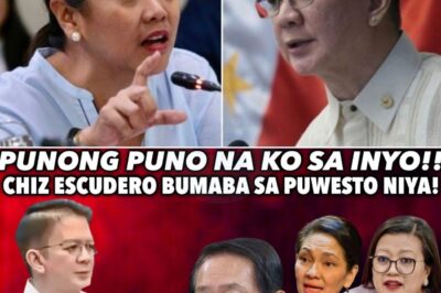 BREAKING: CHIZ ESCUDERO SHOCKS THE NATION WITH SUDDEN RESIGNATION — A Scandal That Could Topple the Entire Senate! Power Shifts, Hidden Alliances, and Growing Public Outrage — What’s the Dark Secret Behind His Decision, and Who Will Be the Next Political Giant to Fall?