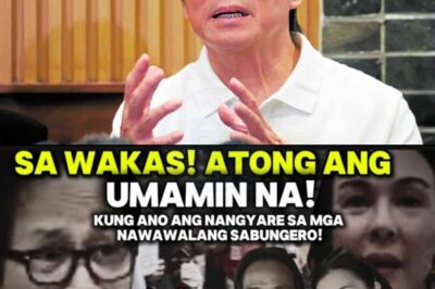FINALLY REVEALED: Atong Ang Breaks His Silence on the Mysterious Disappearance of Sabungeros – Speaks Directly to Families and the Public, Unveiling Shocking Details Behind One of the Most Talked-About Cases in Recent History!