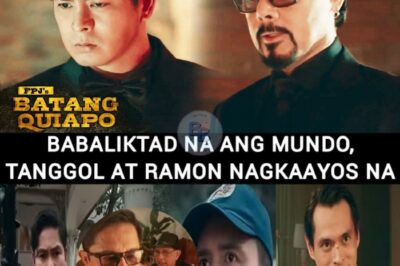 WORLD TURNS UPSIDE DOWN: In an Unthinkable Twist, Batang Quiapo’s Fiercest Rivals Ramon and Tanggol Suddenly Make Peace—What Happened Behind the Scenes Will Leave Viewers Stunned Beyond Belief!