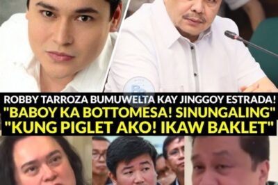 Unbelievable Scandal Erupts! Robby Tarroza Explodes With Shocking Accusation, Calls Jinggoy Estrada “Bottomesa” in Public Clash — Threatens Major Lawsuit Over Explosive Flood Control Controversy That Could Change Everything!