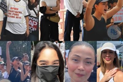 Celebrities Storm Luneta in Fiery Showdown: Maris Racal, Andrea Brillantes, Jodi Sta. Maria Lead Thousands in Explosive Protest That Rocked Manila, Defying Silence, Risking Careers, and Sending a Powerful Message That Left the Nation in Shock and Awe