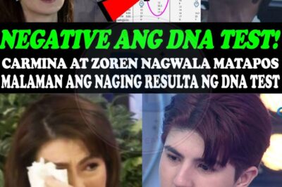 GRABE! Ang DNA Test Resulta nina Mavy at Cassy ay Nagdulot ng MALAKING LINDOL sa Pamilya Villarroel-Legaspi! Carmina at Zoren, halos mawalan ng lakas sa Pag-amin ng Katotohanan — Umiiyak, nanginginig, at nalilito sa Rebelasyon na yumanig sa puso ng mga fans at naghatid ng pinakamainit na usapan sa showbiz!