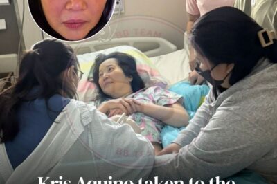 Kris Aquino taken to the hospital via ambulance due to high blood pressure