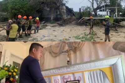 ‘Hindi ko na-save ang anak ko’: Son of firefighter dies during onslaught of Opong