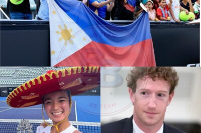 UNBELIEVABLE! 😱 Alexandra Eala’s hometown launches a campaign to build a tennis court in her name, but faces a devastating setback! Just when all seemed lost, Mark Zuckerberg makes a dramatic move and covers the costs, calling Eala the “pride of the Philippines”—turning her into a global inspiration!