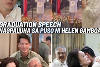What made Helen Gamboa Pina break down in tears during her emotional graduation speech for her grandchild, despite her glamorous public image? Could the daughter of Gian Sotto’s heartfelt message challenge our usual understanding of strength and vulnerability in the world of celebrities?