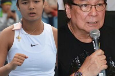 SHOCKING BETRAYAL ON LIVE TELEVISION: Joey de Leon FIRED from ‘Eat Bulaga!’ After HUMILIATING Alexandra Eala with Insulting Comment Following Jingshan Tennis Defeat, Triggering FAN OUTRAGE, Multi-Million Dollar Losses, and Alexandra’s Explosive Response That Shook the Philippines