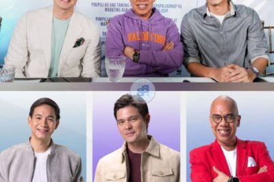 “Nakagugulat na Pagbubunyag sa Telebisyon ng Pilipinas: Dingdong Dantes, Boy Abunda at Chris Tiu Nagsanib-Puwersa Upang Baguhin ang Mukha ng Infotainment—Mula sa Juan Tamad Patungo sa Juan Tama!”