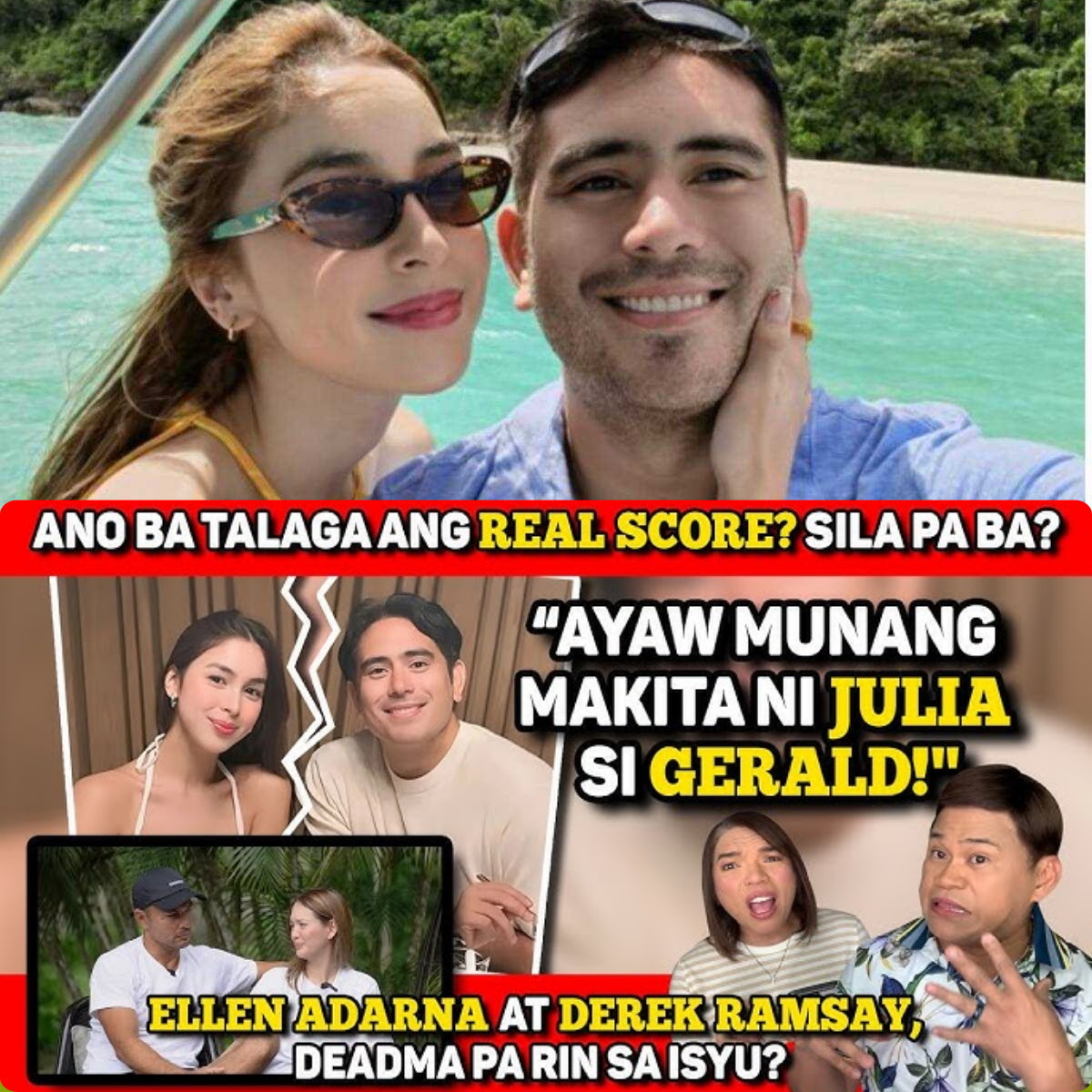 Julia Barretto Refuses to See Gerald Anderson, Kris Aquino’s Health