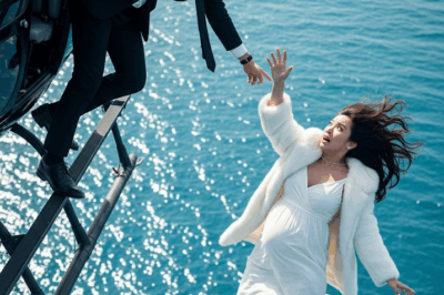 Her husband pushed his pregnant billionaire wife out of a helicopter to secure the inheritance—but he never expected that she was ready