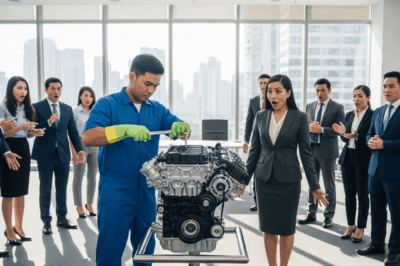 Sa ilalim ng malaki at modernong gusali ng Harrington Corporation, nagtatago ang isang kwento na nagpapatunay na ang tunay na halaga ng isang tao ay hindi nasusukat sa kanyang posisyon o sa suot niyang uniporme. Ito ang kwento ni Marcus Reed, isang simpleng janitor na may pangarap na lampas sa kanyang kasalukuyang kalagayan. Araw-araw, tahimik niyang nililinis ang mga sahig, binabalewala ang mga tingin ng mga executives na parang siya ay isang anino lamang. Ngunit sa bawat pagpunas niya sa sahig, mayroong isang bagay na nagtutulak sa kanya na maging masigasig—ang kanyang anak na babae. Siya ang tanging dahilan kung bakit siya bumabangon sa umaga, ang dahilan kung bakit siya nagtitiis, at ang dahilan kung bakit niya pinananatiling buhay ang pangarap na matagal nang natabunan ng pagkawala