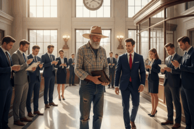 Hindi Inakala! Ang isang matandang lalaking tila dukha, pinagtawanan ng manager ng bangko dahil sa kanyang anyo! Ngunit ang hindi alam ng mayabang na manager, ang matandang ito ang CEO pala ng mismong bangkong kanyang pinagtatrabahuhan! Isang kwento ng pagpapakumbaba, paggalang, at ang tunay na halaga ng pagkatao. Paano niya binigyan ng leksyon ang mapanghusgang manager? Ang kwentong ito ay magpapamulat sa ating lahat na ang tunay na yaman ay nasa puso, hindi sa bulsa. I-click ang link sa comments para malaman ang buong detalye!