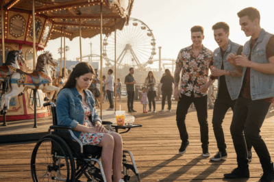 Isang 19-anyos na babaeng may kapansanan, inatake at BINANATAN ng tatlong bully sa mataong Santa Monica Pier! Ang masakit: Walang nagtangkang tumulong, ang lahat ay tumalikod at nanahimik habang siya ay sinisipa at tinatawag na “cripple!” Sa gitna ng kanyang kawalan ng pag-asa, biglang narinig ang isang malakas na ugong! Isang dagat ng mga Bikers na nakasuot ng itim na leather ang biglang dumating, nagmartsa, at pumalibot sa kanya, na bumuo ng isang unbreakable barrier! Ang mga bully, nanginginig sa takot, tumakas! Ito ang kuwento ng kabayanihan na nagpapatunay na ang kabutihan ay hindi dapat manatiling tahimik. Alamin kung paano nagbago ang buhay ni Marissa dahil sa isang moment ng tapang at paninindigan.