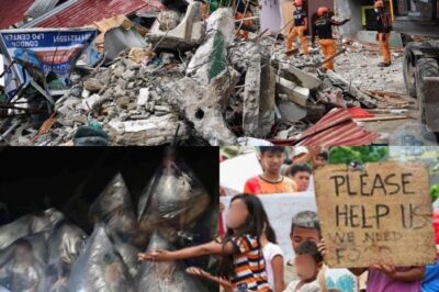 CEBU EARTHQUAKE SURVIVORS NOW SLEEP INSIDE PLASTIC BAGS JUST TO SURVIVE — NO ROOF, NO BED, ONLY HOPE: What Really Happened in the Night That Changed Everything — And Why No One Is Talking About Their Pain