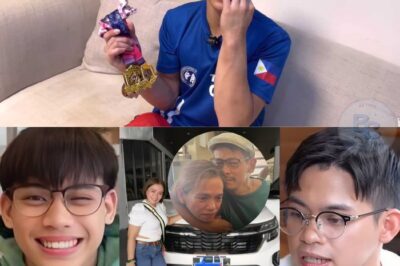 NANLUMO ANG MUNDO SA GINAWA NG NAKABABATANG YULO! Ang buong Pilipinas ay nagimbal sa viral na regalo ni Karl Eldrew Yulo sa kanilang mga magulang: isang mamahaling kotse na nagkakahalaga ng mahigit isang milyong piso! Ang tindi ng gesture na ito ay agad na sumampal sa mukha ng kanyang kuya, ang two-time gold medalist na si Carlos Yulo, na sinasabing may daang milyon ang kinita ngunit wala raw ni piso ang naibigay sa pamilya. Pero ang mas nakakakilabot, ang kuya pa raw ang nagpahiyang publiko sa kanilang ina. Ang pagmamahal sa pamilya, tinalo ang Olympic Gold! Alamin ang buong kuwento ng pasasalamat at ang matinding debate tungkol sa utang na loob. Magbasa ng buong detalye sa full article na nasa comments section ngayon!