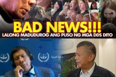 MATINDI ITO! ICC Tuluyang Bumasag sa Katahimikan – Duterte, Lumuluhang Nagpahayag! Mga DDS, Hindi Makapaniwala sa Narinig!