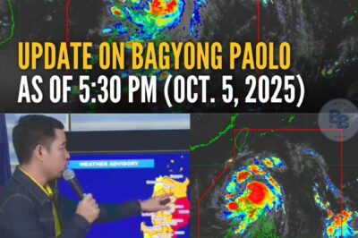 PUMAPASOK na! Matinding DELUBYO, NAKABITAY na sa Northern Philippines, at ang buong bansa ay nag-aabang! Kinumpirma ng PAGASA na inaasahan ang pag-landfall ni Bagyong Paolo ngayong umaga mismo, na may taglay na hangin na 110-150 km/h, sapat para maging mapanganib ang pananatili sa labas. Ang pinakamasaklap? Higit sa 200mm ng ulan ang inaasahang bubuhos sa Aurora at Isabela—hindi ito simpleng ulan, kundi banta sa buhay! Nagbabala ang mga awtoridad tungkol sa 6-metrong alon sa dagat, na kasing-taas ng dalawang palapag na gusali, at ang pagbabawal sa lahat ng uri ng sasakyang-dagat. Hindi ito drill! Ang ating mga komunidad ay nasa matinding panganib! Alamin ang buong listahan ng mga lugar na nasa ilalim ng banta ng Signal No. 3, ang mga detalye ng pag-landfall, at ang mga hakbang na dapat gawin upang manatiling buhay. Basahin ang kumpletong pagsusuri sa comments, at ibahagi ito para makasagip ng buhay!
