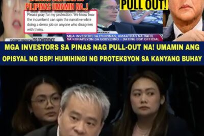 SHOCKING REVELATION! BSP UMAMIN NA! MALALAKING INVESTORS, PULL-OUT SA PILIPINAS! KALIGAYAHAN NG BAWAT OPISYAL NG BSP, NASA DANGEROUS ZONE! MARAMING BUHAY, NASA PANGANIB!