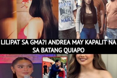 SHOCKWAVES IN PHILIPPINE SHOWBIZ: Andrea Brillantes Allegedly Making a Drastic Move to GMA Network, Rumored to Replace a Key Role in “Batang Quiapo,” Sending Fans Into Frenzy and Leaving Everyone Asking — Is This the Ultimate Betrayal?
