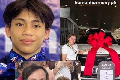 “HINDI LANG CHAMPION SA GYMNASTICS, KUNDI CHAMPION SA PUSO!” Karl Eldrew Yulo, naghandog ng brand-new na sasakyan para sa kanyang mga magulang bilang patunay ng walang kapantay na pagmamahal at pasasalamat! Sa kabila ng kanyang kasikatan, pinatunayan niyang ang tunay na tagumpay ay hindi nasusukat sa medalya, kundi sa puso’t pagkilala sa mga magulang na nagsakripisyo.