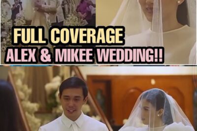“Walang Makakatalo! Alex Gonzaga at Mikee Morada, Isang Lihim na Kasalan na Puno ng Pagmamahal at Emosyon – Magsasama ng Buhay sa Pinakamakabagbag-Damdaming Selebrasyon!” Ang kasal na ito ay puno ng mga lihim na sandali at hindi inaasahang emosyon, mula sa makabagbag-damdaming panata ni Alex Gonzaga hanggang sa mga luhang hindi mapigilan ni Mikee Morada!