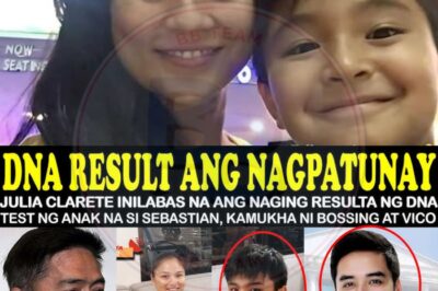 JULIA CLARETE sa wakas AY NAGSALITA at ibinunyag ang nakakagulat na RESULTA ng DNA TEST ng kanyang anak — Nagulantang ang Netizens nang makita ang pagkakahawig kay VICO SOTTO! Ito na ba ang nakatagong katotohanan sa lihim na nakaraan ni Bossing Vic? Hindi ka paniniwalaan kung ano ang nangyari pagkatapos!