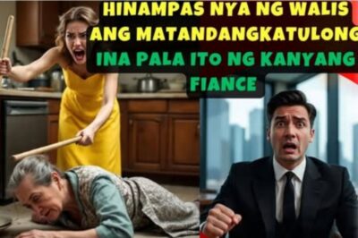 HINAMPAS NYA NG WALIS ANG MATANDANG KATULONG, INA PALA ITO NG KANYANG FIANCE