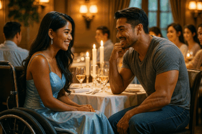 Ang Bangungot ng Blind Date: Ang Mahirap na Mekaniko ay Umupo sa Maling Mesa — at Nakilala ang Naparalisang Anak ng Isang CEO…