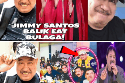 UNBELIEVABLE! JIMMY SANTOS RETURNS TO EAT BULAGA ON TV5 AFTER A LONG BREAK — YOU WON’T BELIEVE WHAT HE’S PLANNING FOR HIS COME-BACK!