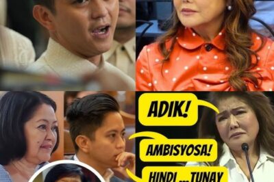 Sandro, Walang Pake sa Kapatid na Si Imee! ‘Hindi Ko Siya Tunay na Kapatid—Isang Lacson?’ Ano ang Malalim na Kahulugan ng Matinding Pagbangga ng Magkapatid?