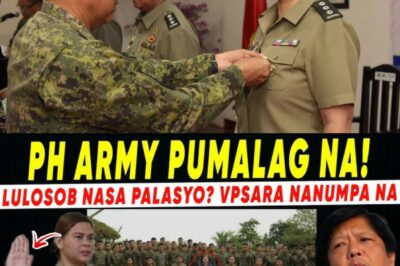 KABALIKTARAN SA PAMUMUNO! Ang biglaang pag-appoint ng militar kay Bise Presidente Saria bilang bagong Pangulo – Isang lihim na plano na nagdulot ng nakakagulat na pagbabago sa kapangyarihan!