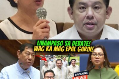 ARICE LINAMPASO SI GARIN! ISANG MATINDI AT MAINIT NA DEBATE, GARIN TINODO ANG PAGTANGGOL KAY ROMUALDEZ AT MARCOS JR! Ano ang TALAGANG NANGYARI? Alamin ang mga KABUNTOT na LITISYON at mga SEKRETO sa likod ng kanilang matinding pag-aaway na nagpasikò ng matinding reaksiyon sa buong bansa!